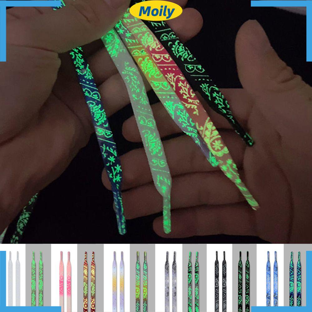 MOILYVN Dây Giày Phát Sáng Nhiều Màu Độc Đáo