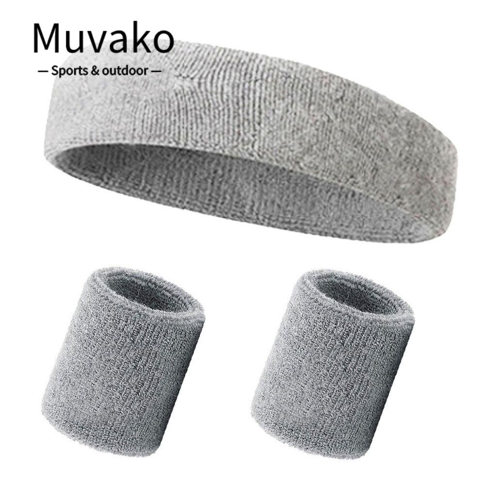 MUVAKO 1 Bộ Băng Quấn Bảo Vệ Cổ Tay Co Giãn Tiện Dụng Khi Chơi Thể Thao Ngoài Trời