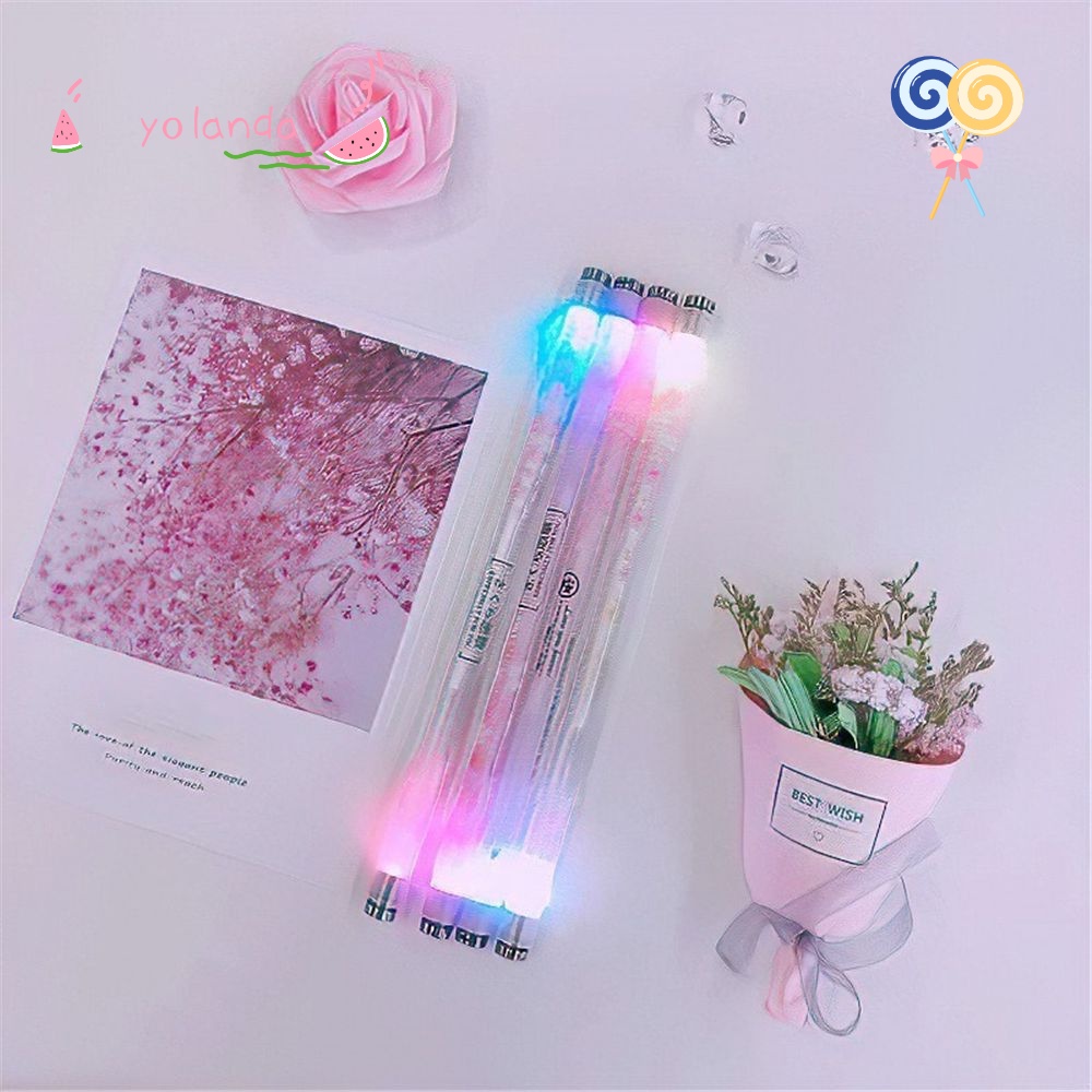 YOLA Bút Xoay Có Đèn LED Giảm Căng Thẳng Chống Trượt Giúp Giảm Căng Thẳng Dành Cho Trường Học /