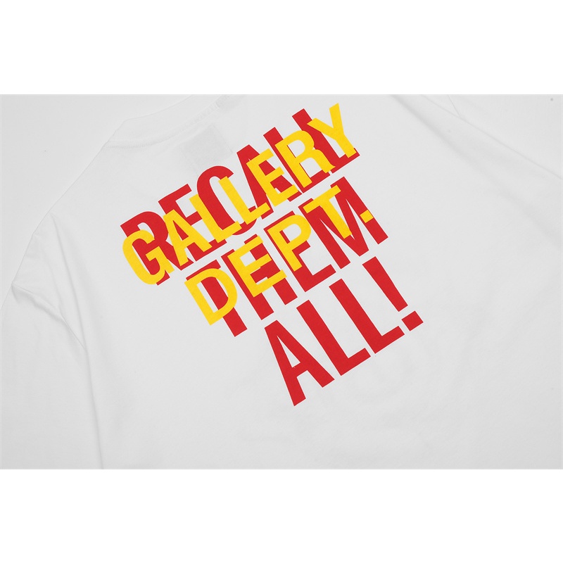 Tee GALLERY DEPT. Áo Thun Ngắn Tay In Họa Tiết Thời Trang Chất Lượng Cao