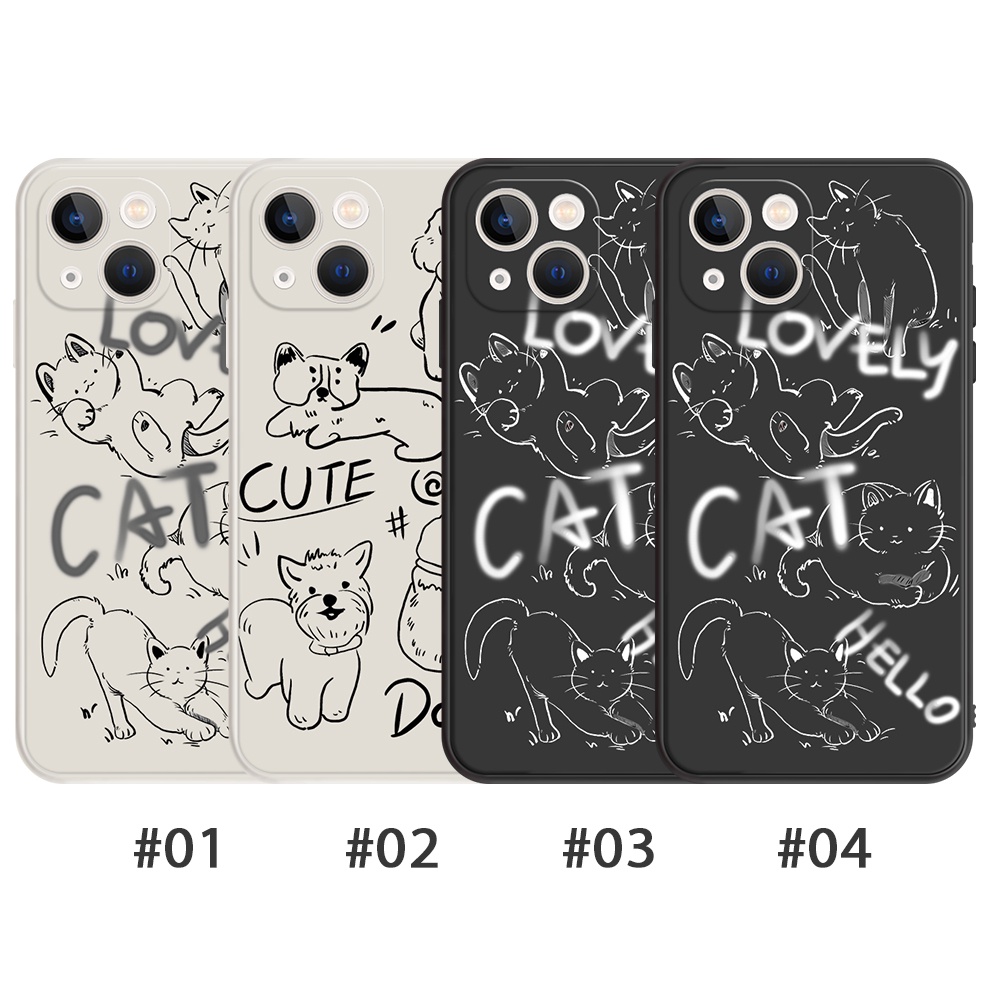 Ốp Điện Thoại Mềm In Hình Chú Chó / Mèo Hoạt Hình Cho Realme 10 Pro Plus 3 5i 5S 6i Realme 5 7 8 Pro 8S 8i 9 9i Q