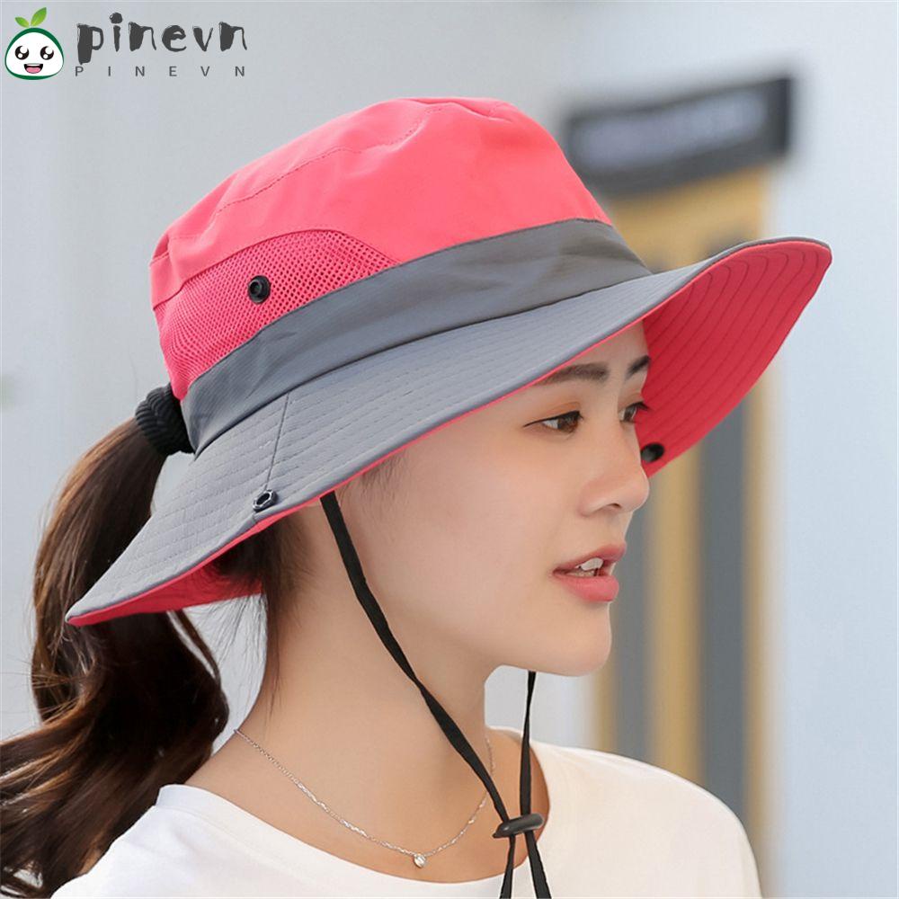 PINEVN Mũ Rộng Vành Che Nắng Đi Biển Thời Trang Mùa Hè Cho Nữ