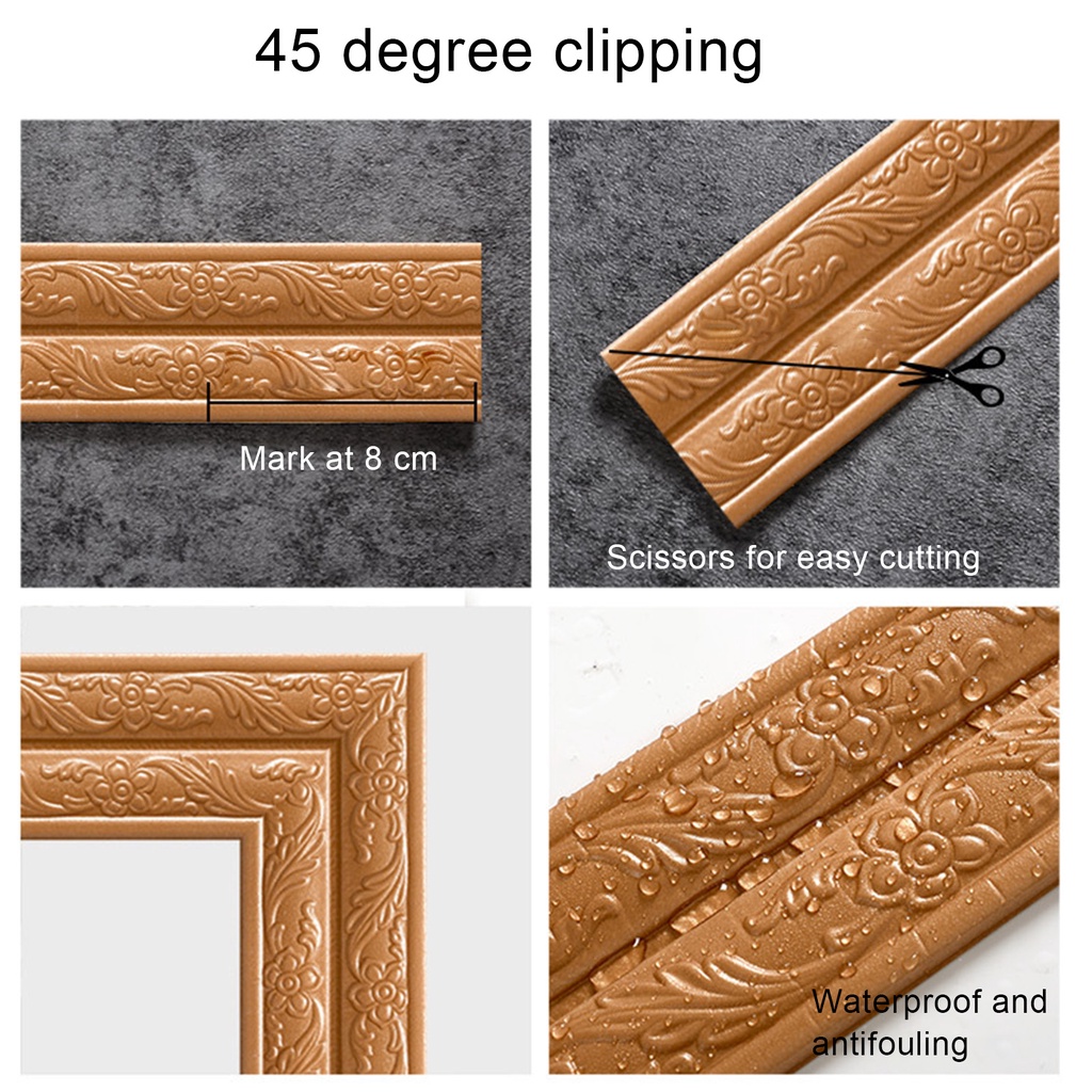 (Bất Ngờ) Miếng Dán Góc Tường Bằng XPE Bảo Vệ Chống Nước Chống Vỡ An Toàn Cho Nhà Ở