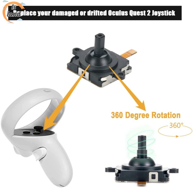 Tay Cầm Chống Mài Mòn Thay Thế Cho Kính Thực Tế Ảo Oculus Quest2