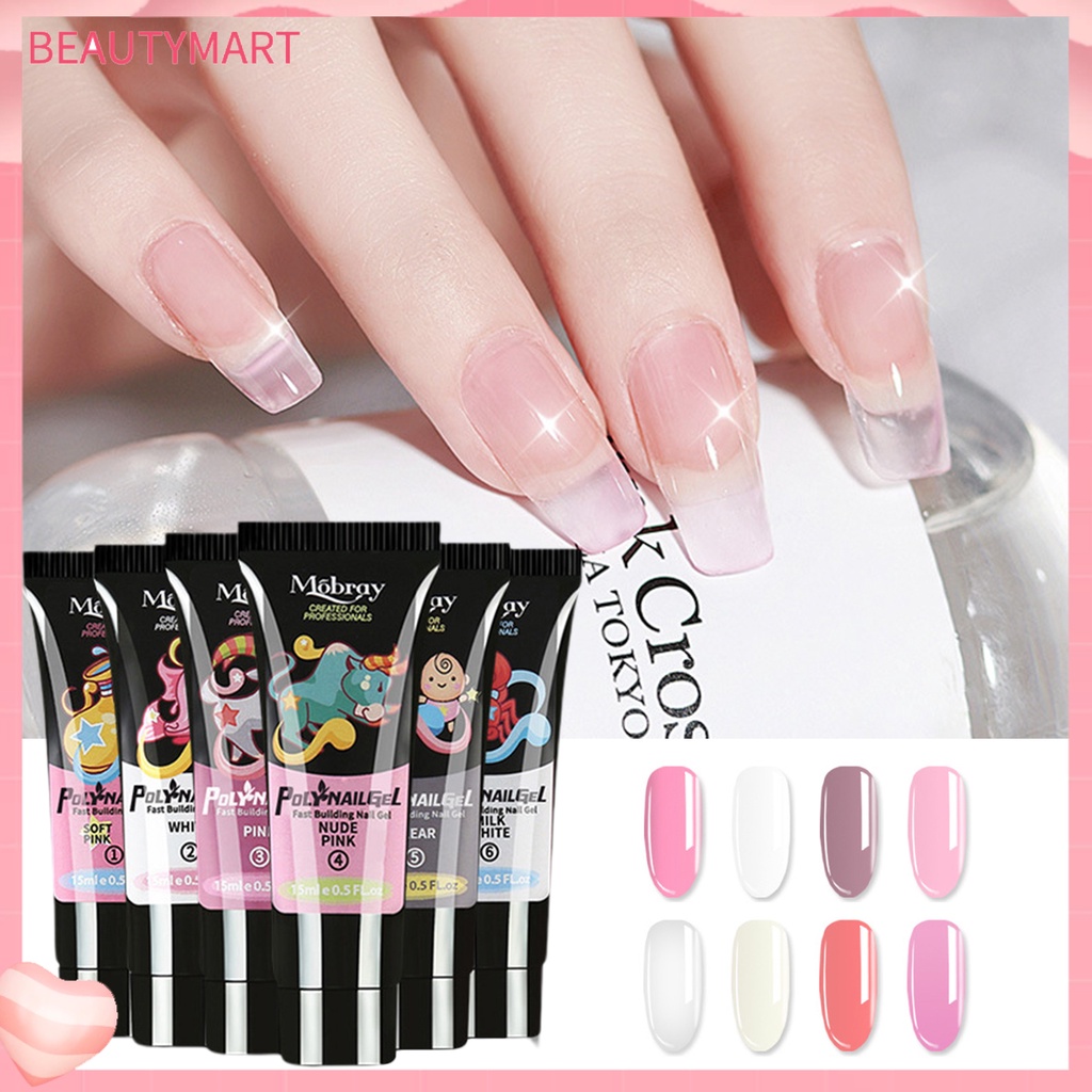 1 Bộ Keo Nối Dài Móng Tay 15ml An Toàn Nhanh Khô