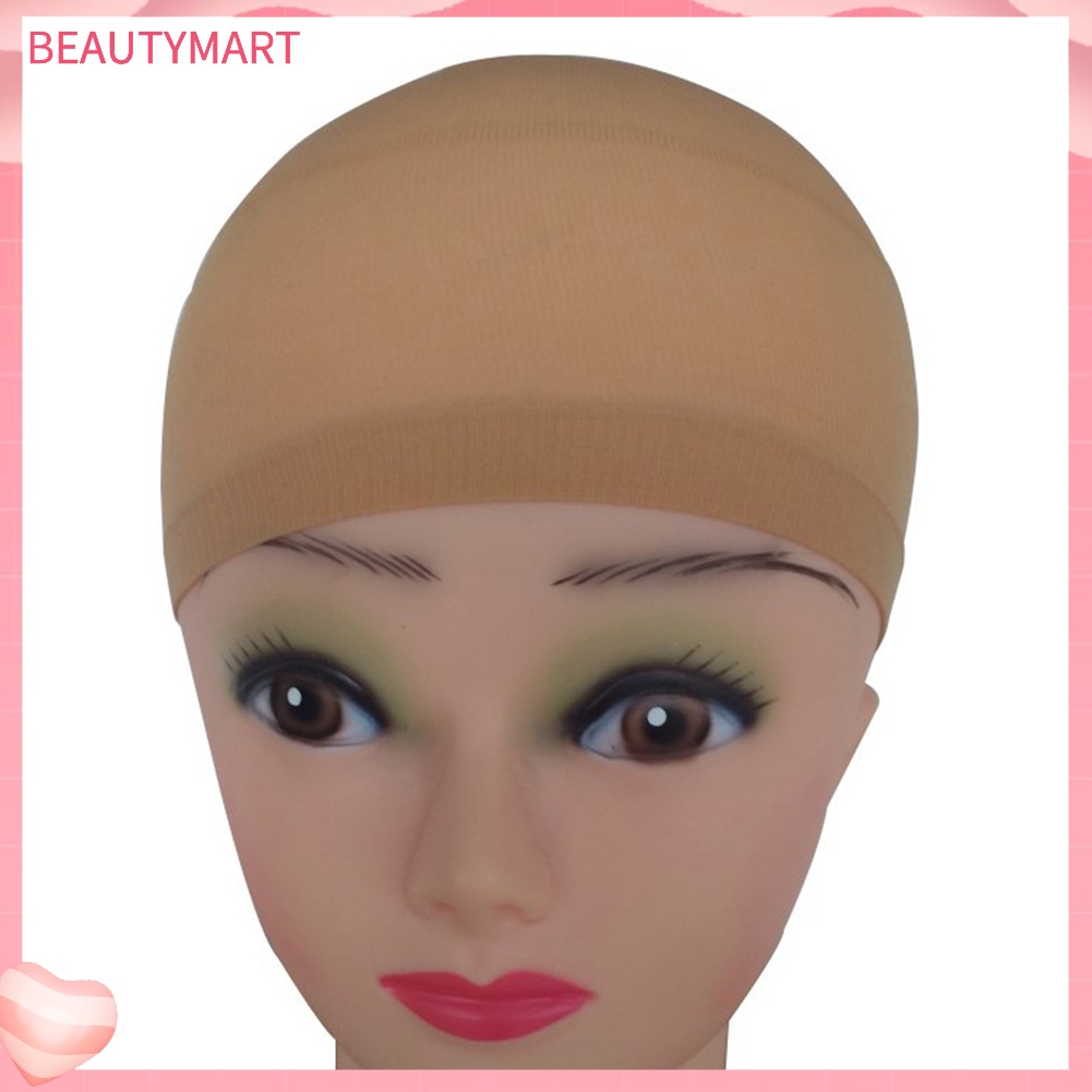 Bộ 3 Mũ Lưới Đội Tóc Giả Bằng Nylon Độ Co Giãn Cao Thời Trang Cho Nữ