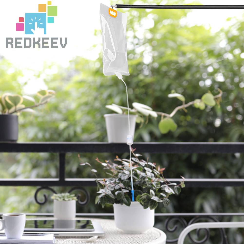 1 / 2 / 4 Túi Nước Tự Động Cho Chậu Cây 3.5L