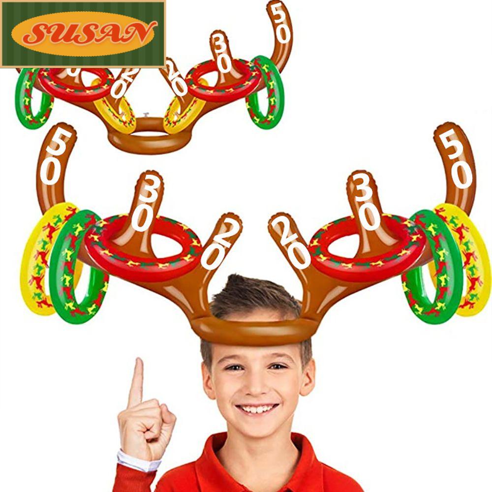 SUSANS Nhẫn Trò Chơi Trang Trí Năm Mới, Giáng Sinh