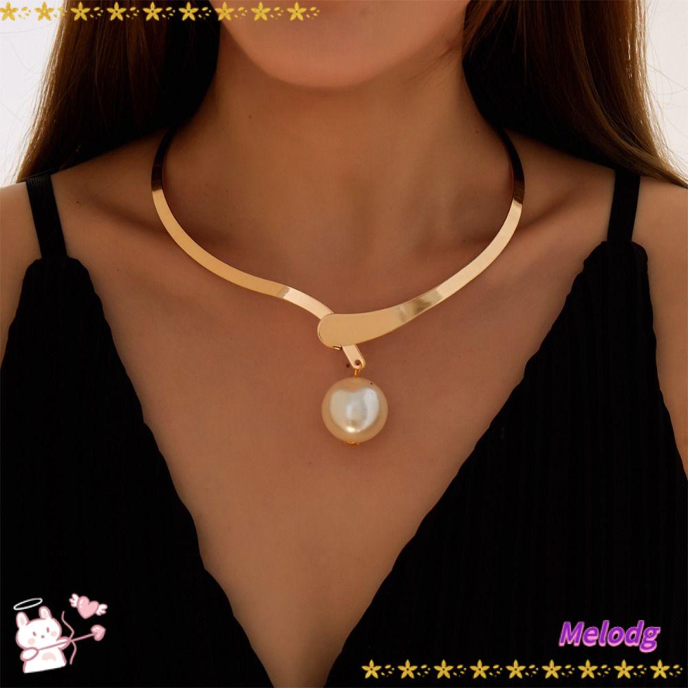 MELODG Choker Hình Giọt Nước Đơn Giản