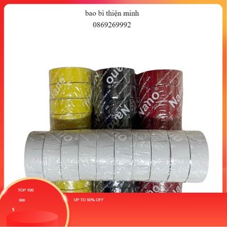[1cây10cuộn]BĂNG DÍNH ĐIỆN NANO ĐỦ CÁC MÀU GIÁ TỐT hàng chất lượng cao