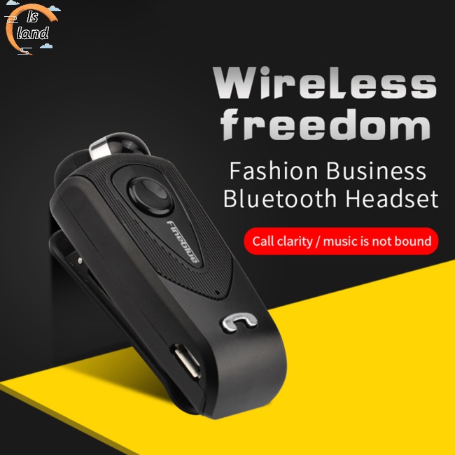 Tai nghe không dây F930 Có Kẹp Cài Áo Giảm Tiếng Ồn Tiện Dụng