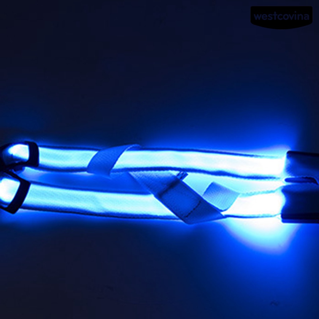 [COD]♞Dây Dắt Thú Cưng Đi Dạo Bằng Polyester Siêu Mềm Chống Mài Mòn Có Đèn LED Tiện Dụng Cho Cún Cưng