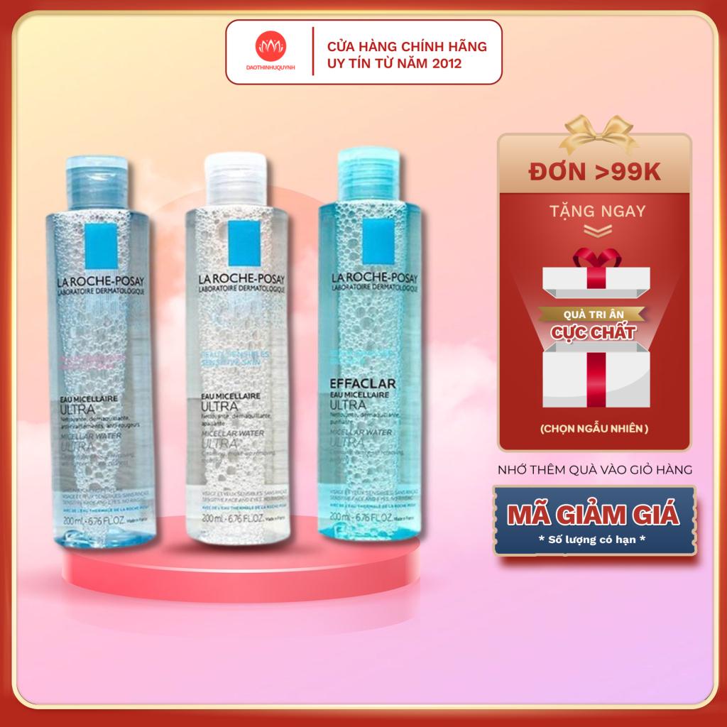 Nước Tẩy Trang La Roche Posay Micellar Water Dành Cho Da Dầu Mụn, Da Khô, Da Nhạy Cảm 400ml