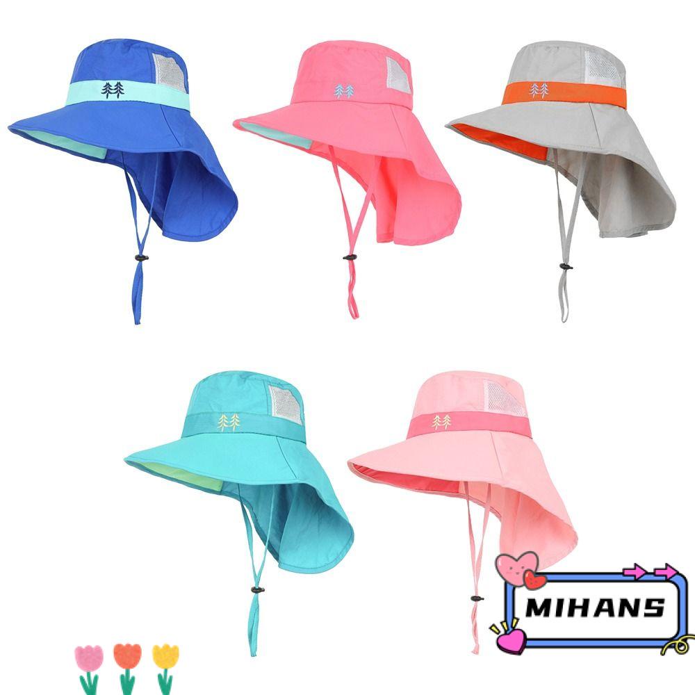 MIH Mũ Bucket Rộng Vành Chống Nắng Cao Cấp Thời Trang Dành Cho Bé
