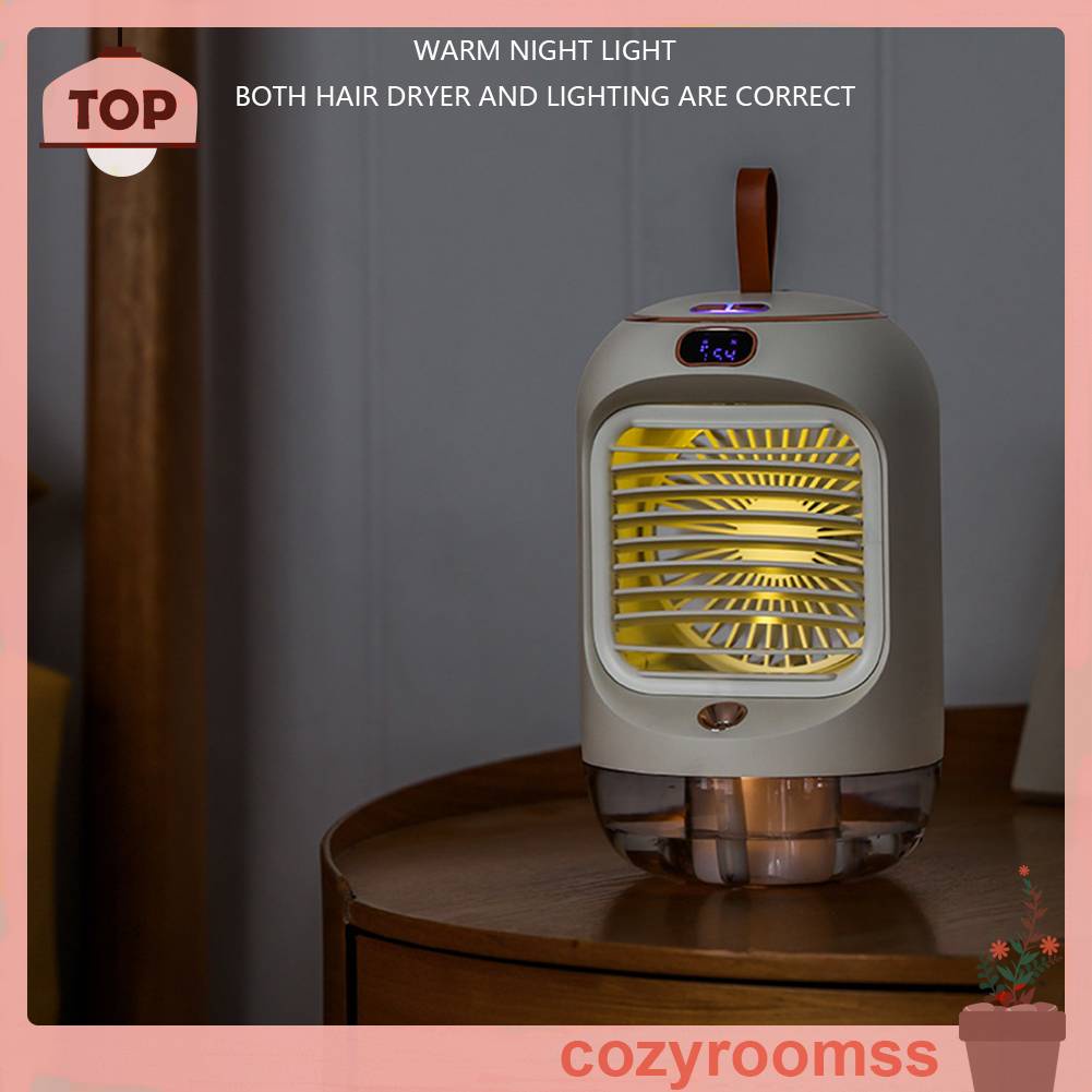 Quạt Điều Hòa 3600mAh 3 Tốc Độ Tiện Dụng Cho Gia Đình / Văn Phòng