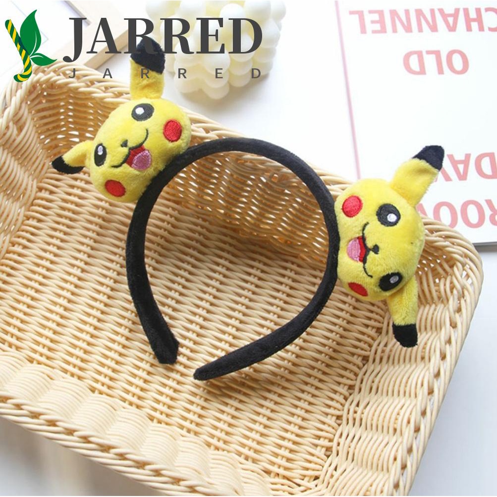 JARRED Băng Đô Cài Tóc Hình Pikachu Dễ Thương Cho Bé