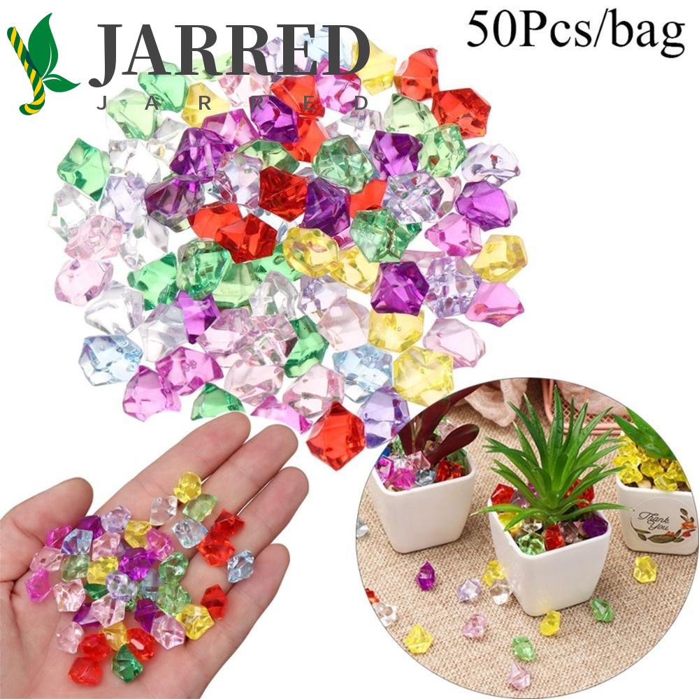 JARRED Túi 50 Viên Đá Nhựa Trang Trí Bể Cá