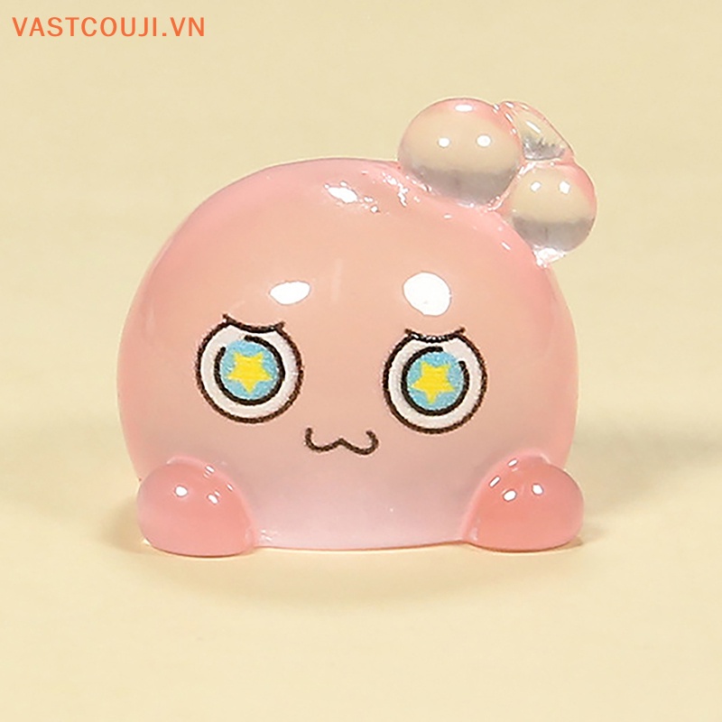 Bộ 2 Mô Hình VASTJI Mini Bằng Nhựa Resin Phát Quang Trang Trí Bảng Điều Khiển Xe Hơi