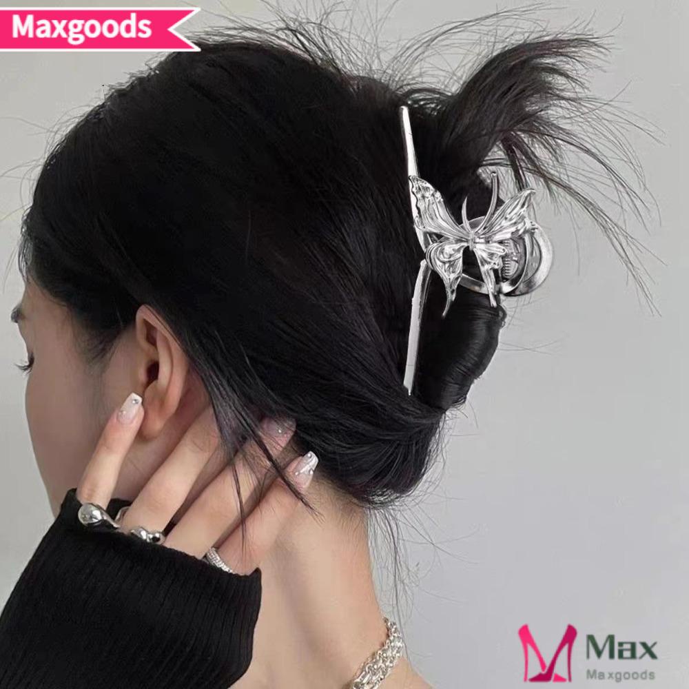 MAXG Kẹp Tóc Đuôi Ngựa Hình Bướm Thời Trang Mùa Hè Cho Nữ