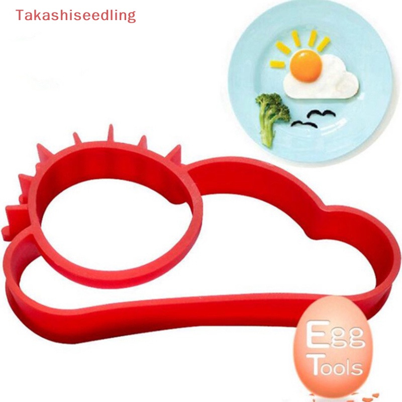 1 Khuôn Chiên Trứng / Làm Bánh Pancake Hình Đám Mây / Mặt Trời Bằng Silicone