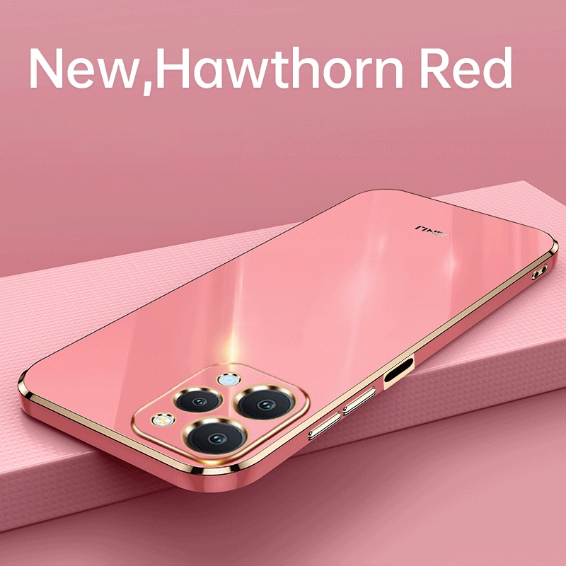 Ốp Điện Thoại Silicon Mềm Mạ Viền Sang Trọng Dành Cho Xiaomi Redmi Note 12 12s 12C Pro Plus 4G 5G Note 12 4G Note 12s 4G