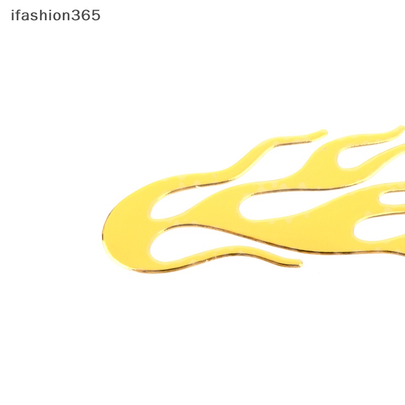 Decal Vinyl Phản Quang Họa Tiết Ngọn Lửa 3d 20 * 4CM Trang Trí Xe Hơi Xe Máy