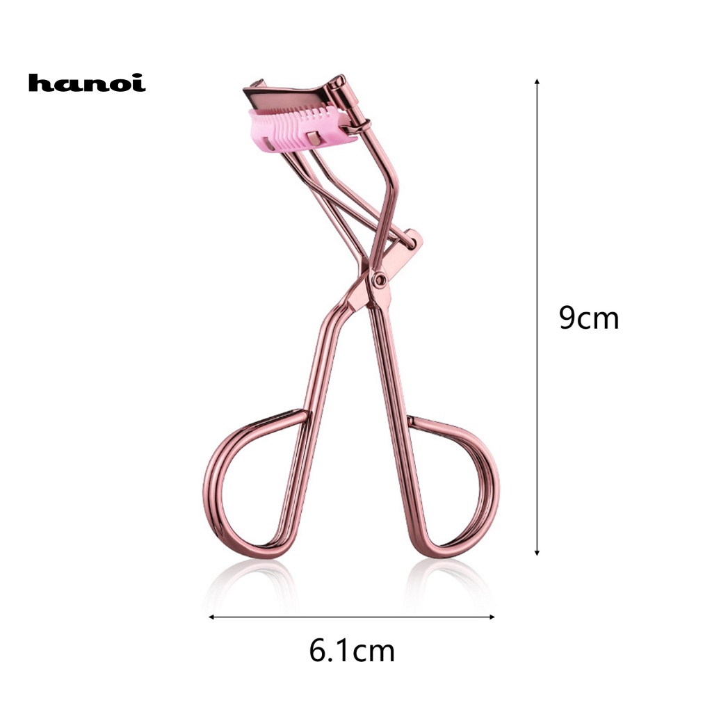 Dụng Cụ Uốn Cong Lông Mi Tự Nhiên Bằng Cao Su Dẻo Kèm Lược Tiện Dụng