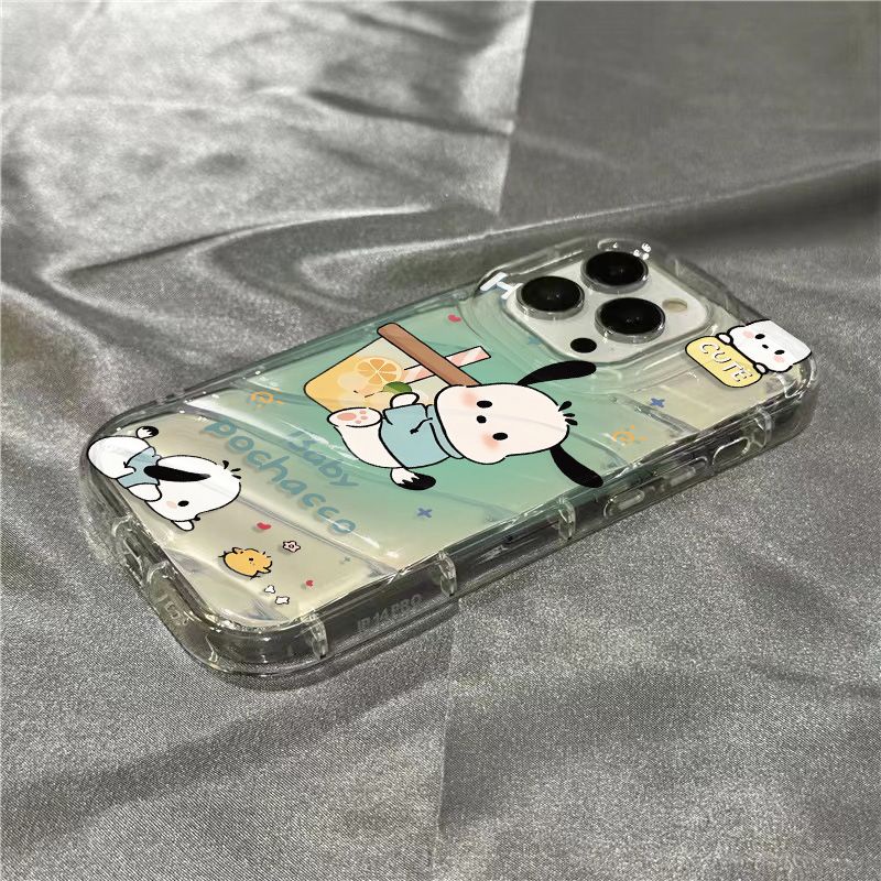 Ốp Điện Thoại Mềm Trong Suốt Họa Tiết Chú Chó Pacha Dễ Thương Cho Iphone 11Sins8 Iphone14Promax 7 1312 / / plus xr XILY