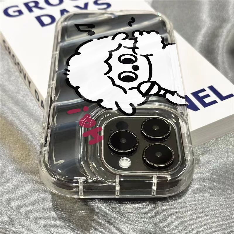 Ốp Điện Thoại Mềm Trong Suốt Hình Cừu Dễ Thương Cho iPhone14promax 8MMQ 811 / Ha71312 / xr