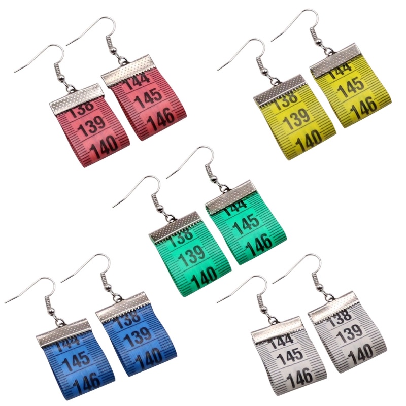 San * Khuyên Tai Móc Câu Cá Có Thước Dây Thả Mặt Hình Giọt Nước Tinh Tế Phong Cách Đường Phố Cho Nữ