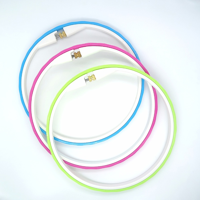 Mở rộng ra ngoài thêu đàn hồi hoop công cụ cho DIY thêu chéo vải dệt kim nhựa hoop