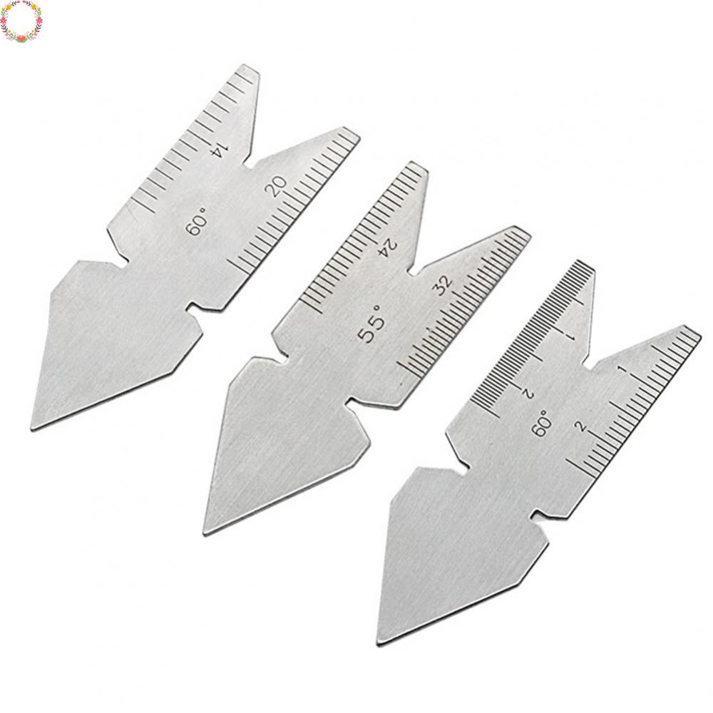 4-mảnh 55&amp;60 ° Gauge metric và inch tích hợp thread gauge center gauge