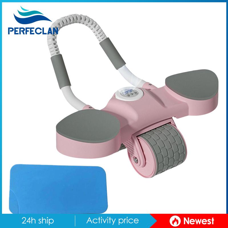 [Perfeclan] Con Lăn Tập Cơ Bụng Kèm Thanh Lăn Hỗ Trợ Khuỷu Tay Tự Động Trở Lại