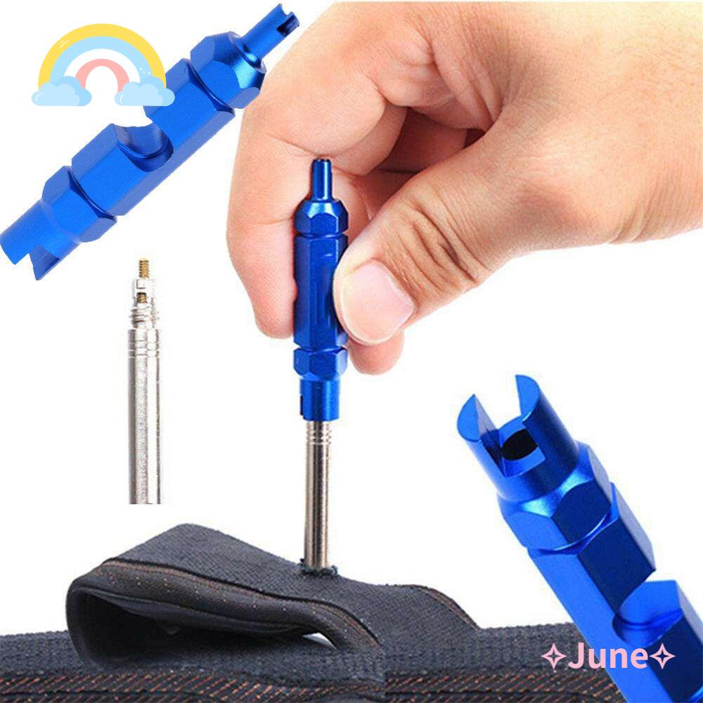 JUNE Bộ 3 Dụng Cụ Mở Rộng Van Xe Đạp Bằng Hợp Kim Nhôm Chống Trượt