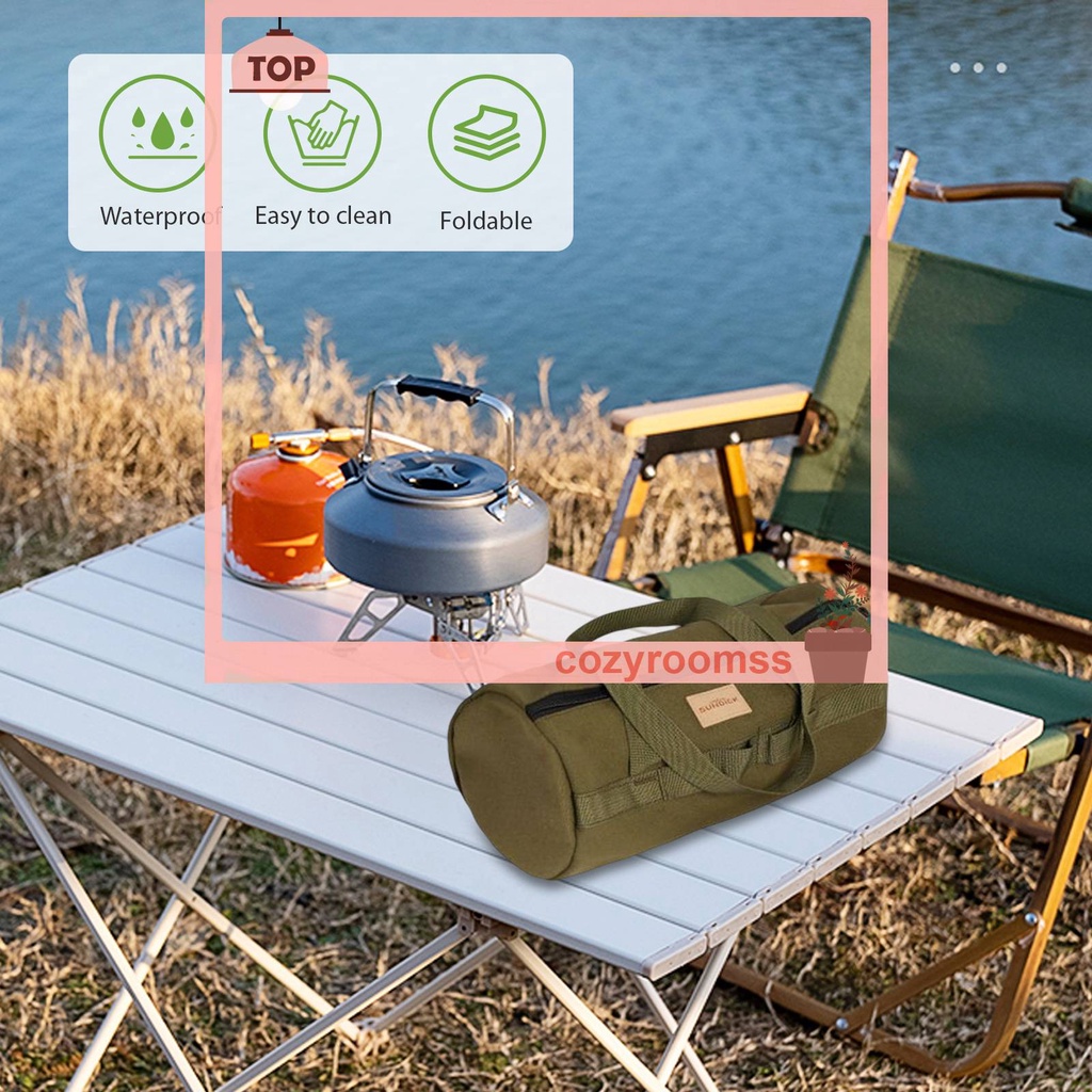 Túi Canvas Đựng Cọc Giăng Lều Gọn Nhẹ Tiện Dụng