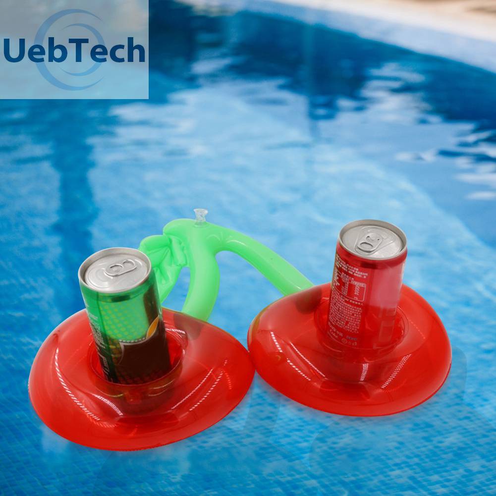 Giá Đỡ Cốc Uống Cocktail Hình Quả Cherry Nổi Trên Mặt Nước Bể bơi