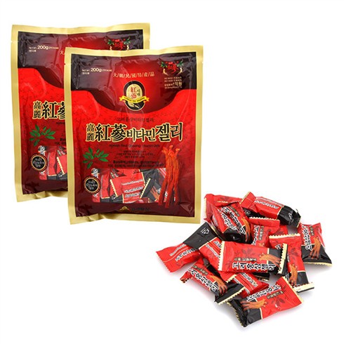 ♦️Freeship♦️Kẹo hồng sâm dẻo Hàn Quốc 200g