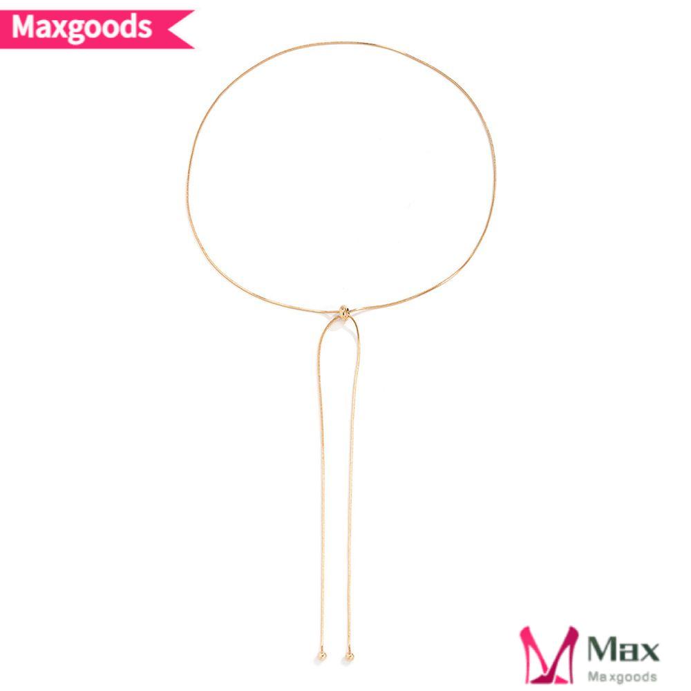 MAXG 1 Vòng Cổ Choker Mặt Tua Rua Thời Trang Cho Nữ
