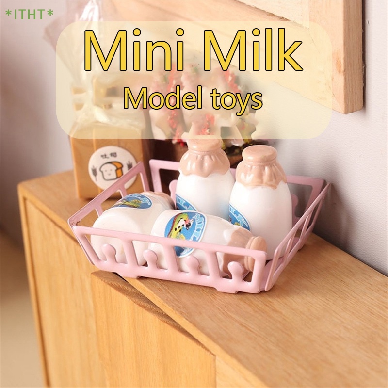 1 Bộ Bình Sữa Mini 1: 12 Dành Cho Nhà Búp Bê Mới
