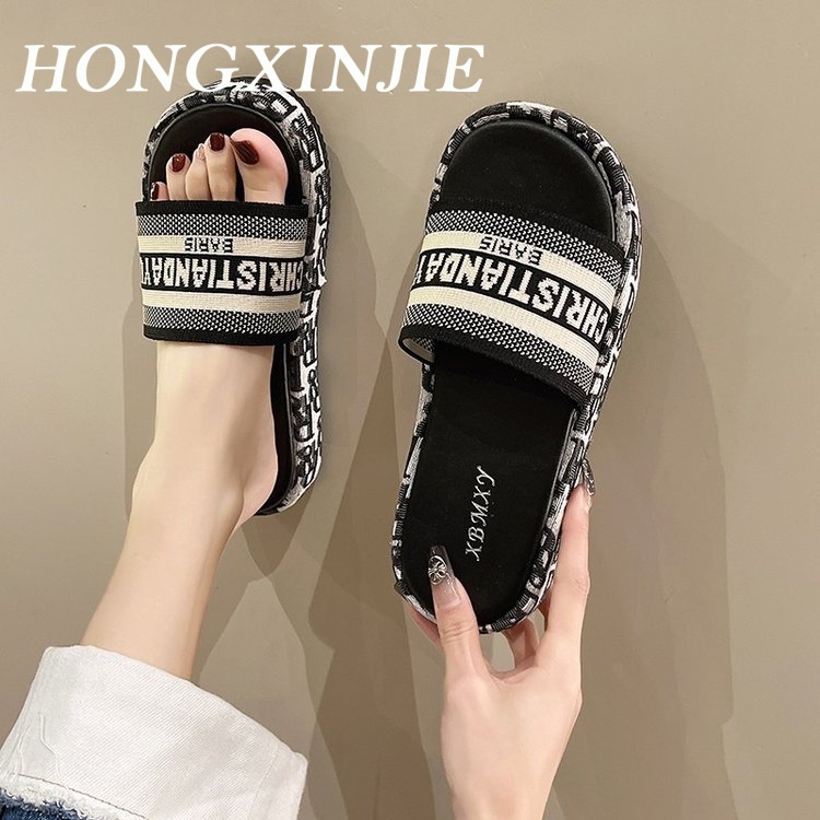 HONGXINJIE dép nữ dép sandal nữ d 2023 HOTSALE Sản phẩm mới vào mùa hè thời trang 062807