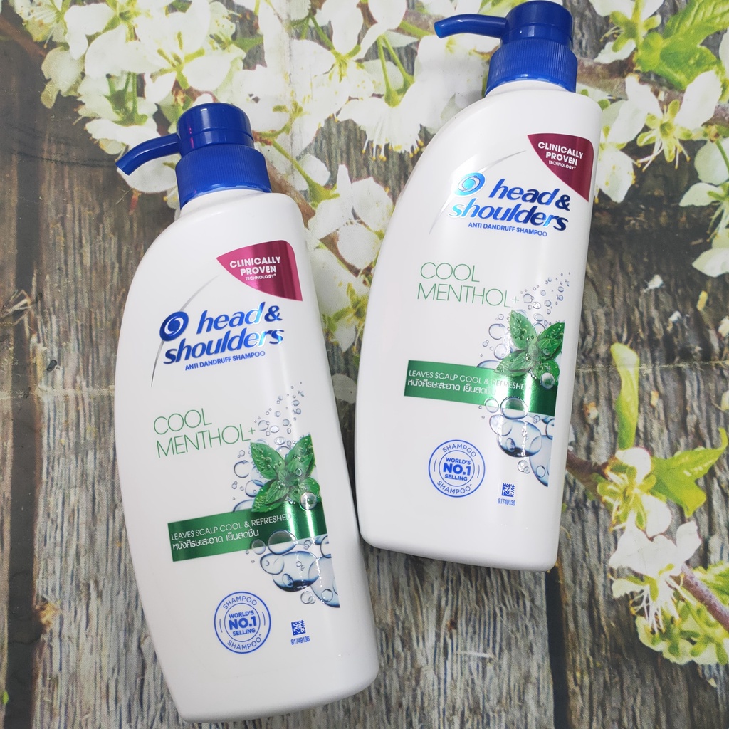 Dầu gội Head & shoulders - Mùi bạc hà mát lạnh - shoptd_
