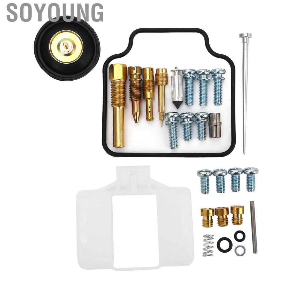 Soyoung 29PCS Carburetor  Kit 16016 MAH 670 Aging Resistant Carb Rebuild Set Fit For NX650 1988 to 1994