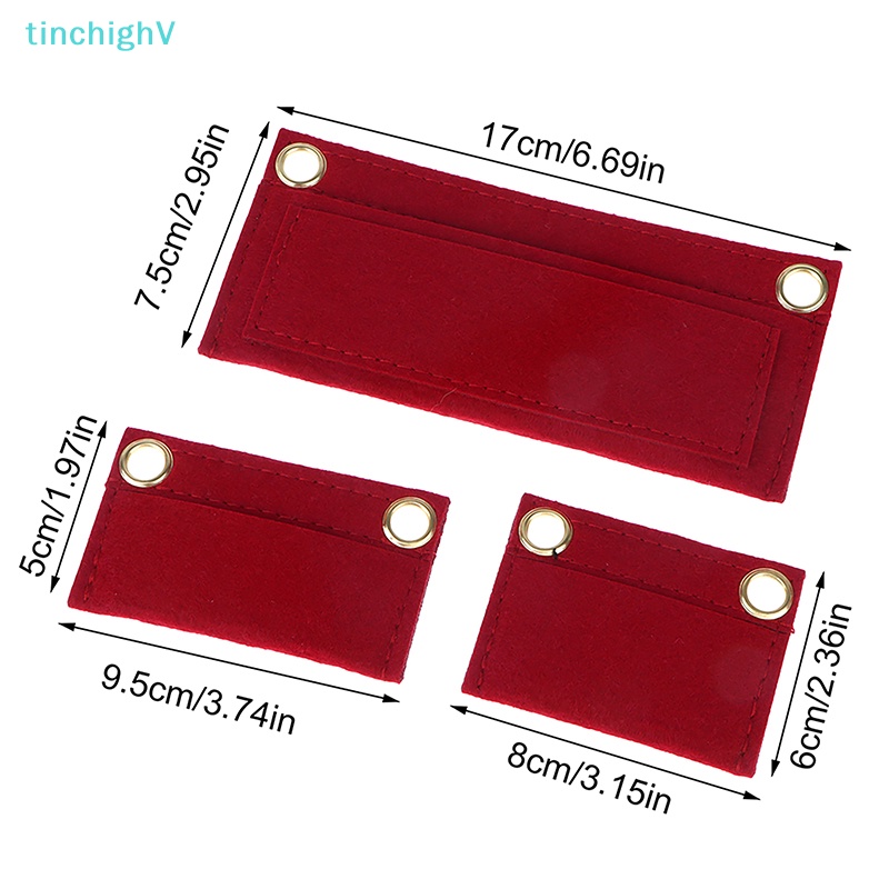 [TinchighV] 1 Túi Đeo Chéo Đựng Thẻ Bằng Vải Nỉ Bên Trong Phong Cách Retro