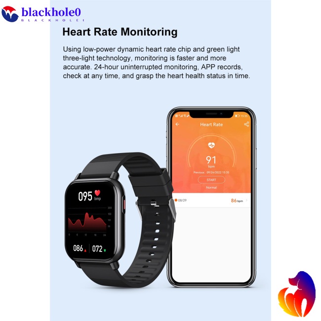 Đồng Hồ Thông Minh BH Zw32 Màn Hình 1.85-inch Hd Theo Dõi Sức Khỏe