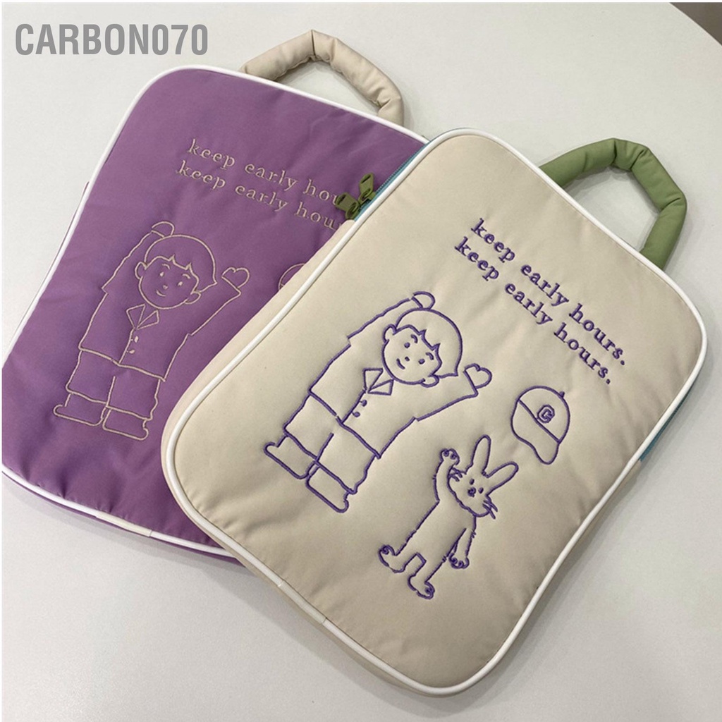 [Hàng Sẵn] Túi Đựng laptop / Máy Tính Bảng 13/14 inch hoạt hình dễ thương phong cách Hàn Quốc chống trầy xước【Carbon070】