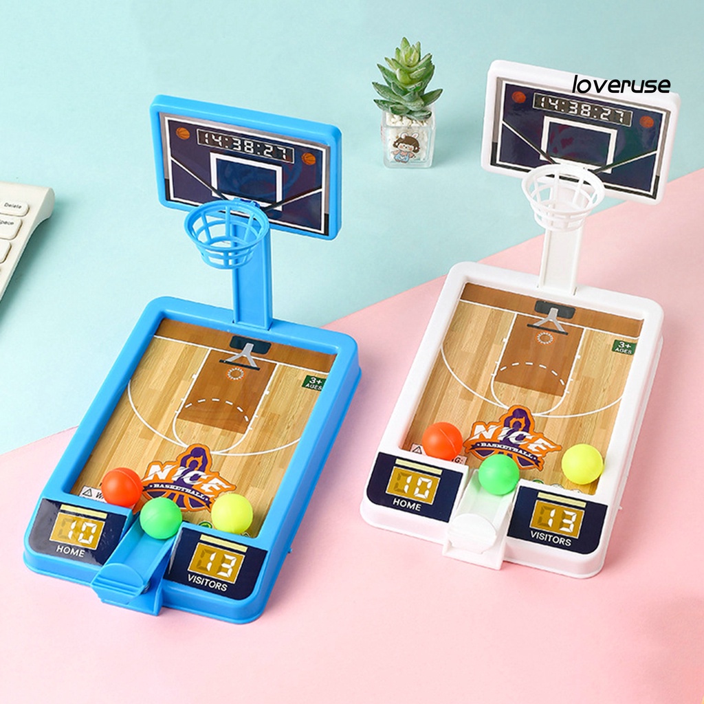 Đồ Chơi Bóng Rổ Đứng Mini Giải Trí Bàn Tay Mắt Thú Vị Cho Trẻ Em