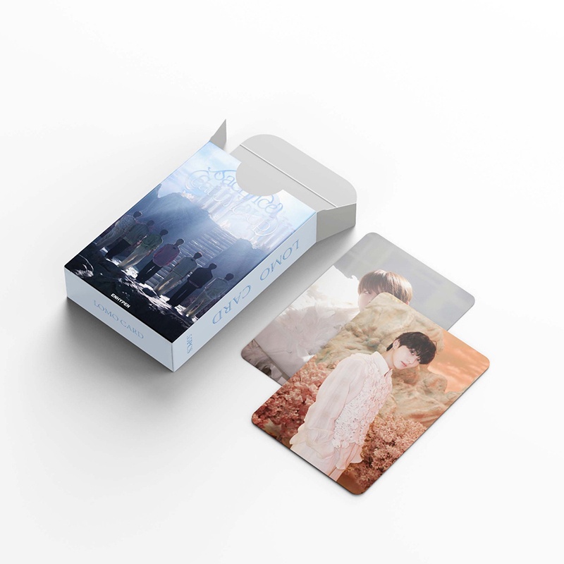 ENHYPEN LOMO Card Set 55 Tấm Thẻ Ảnh Sacrifice Hình Nhóm Nhạc KPOP