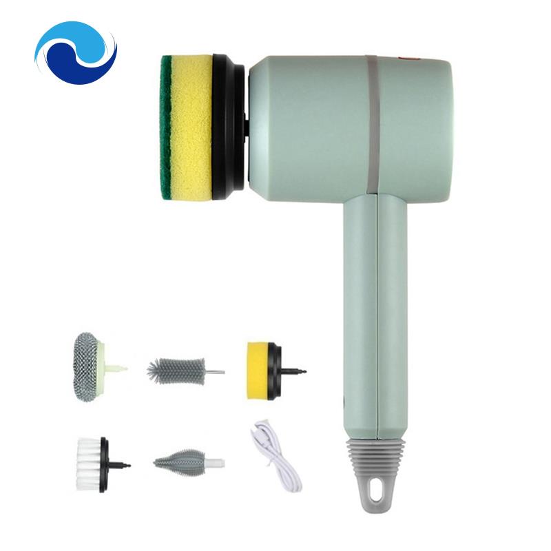 Cọ Rửa Chén Sạc USB Tiện Dụng Cho Nhà Bếp