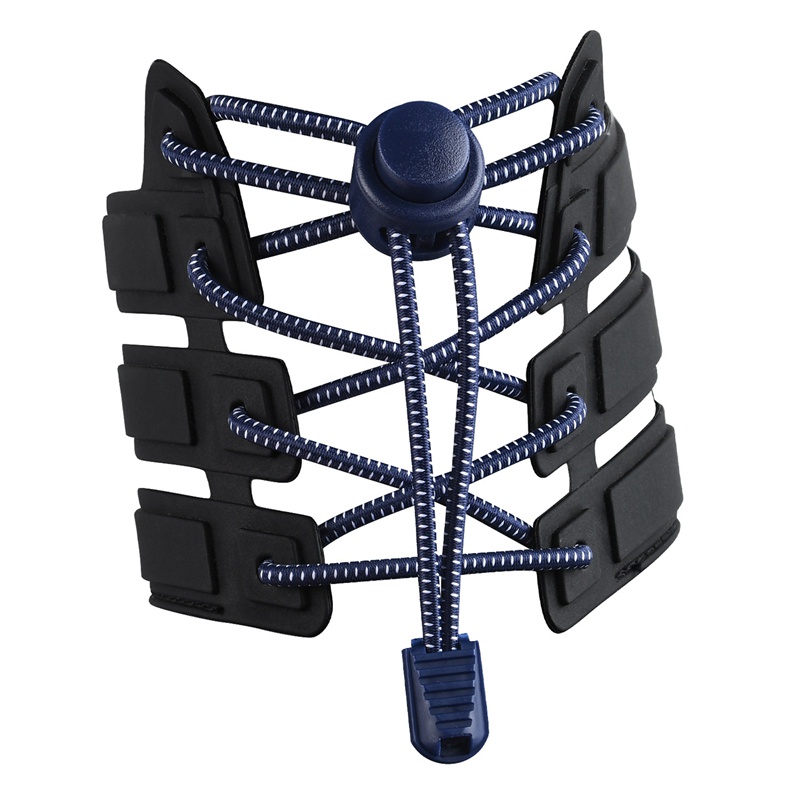 Set 5 Cặp Dây Giày Co Giãn Có Khóa Phản Quang Một Kích Cỡ Phù Hợp Với Tất Cả Người Lớn Và Trẻ