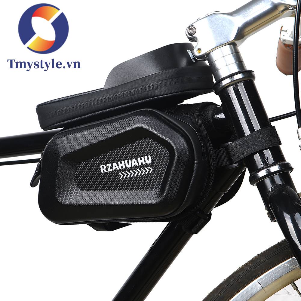 Túi Đựng Điện Thoại RZAHUAHU Màn Hình Cảm Ứng 7 Inch Gắn Ghi Đông Xe Đạp